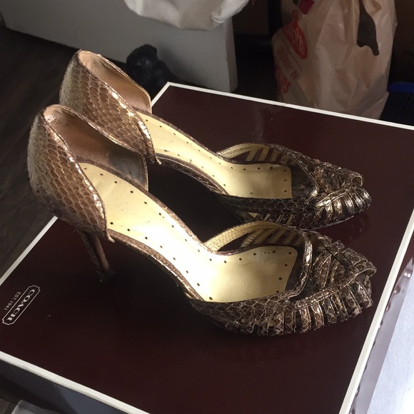 bebe Shoes - COPY - 🤎BeBe ✨ 🤎Brown leather heels!!